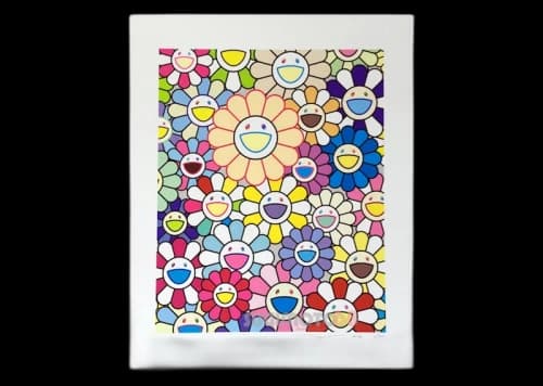 Takashi Murakami Field of Flowers Print (Signed, Edition of 100)