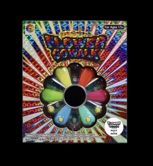 Takashi Murakami Flower Go Walk Color Game Multi White