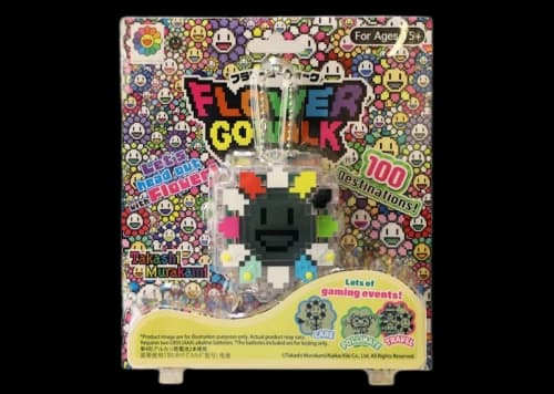 Takashi Murakami Flower Go Walk Game Clear/Multicolor