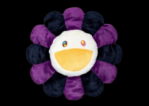 Takashi Murakami Flower Plush 60CM Purple/Black/White