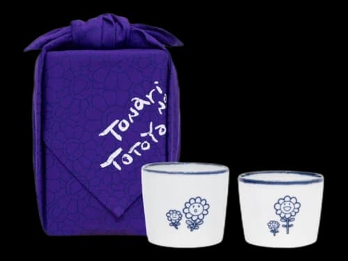 Takashi Murakami Flower Soba Sake Cup Set