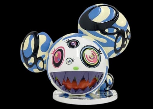 Takashi Murakami Ice Blue Melting DOB PVC Figure