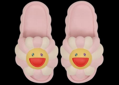 Takashi Murakami Ohana Full-Bloom Slide Complexcon Pink