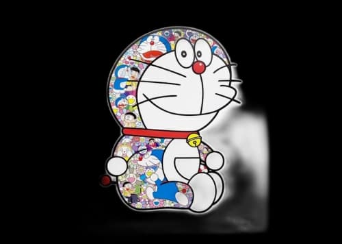 Takashi Murakami Sitting Doraemon "Oi Nobita-kun !!" Print (Signed, Edition of 300)
