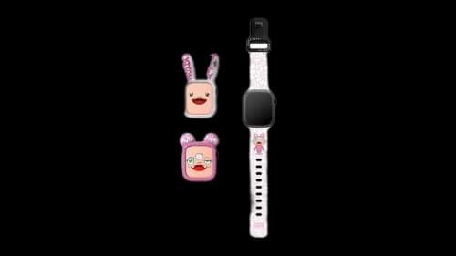 Takashi Murakami x CASETiFY Kaikai And Kiki Watch Band And Case Set White