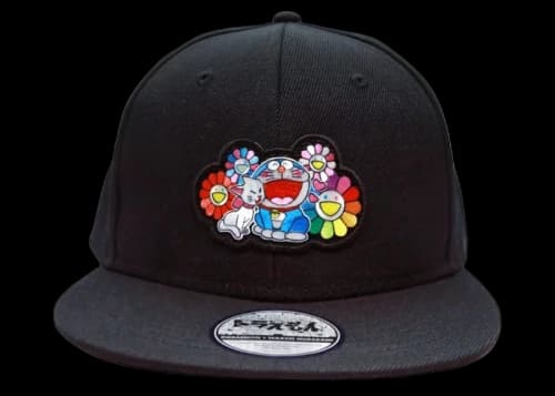 Takashi Murakami x Doraemon B Snapback Black