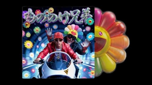Takashi Murakami x MNNK Bro (Takashi Murakami x JP THE WAVY) SHUTOKO TOKYO Vinyl-Flower