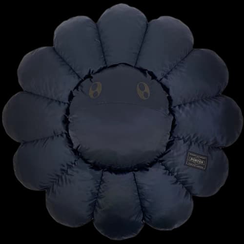 Takashi Murakami x Porter Flower Plush 1M Navy