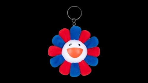 Takashi Murakami x Takashi Murakami x MLB World Tour Tokyo Series 2025 Cubs Flower Keychain Multicolor