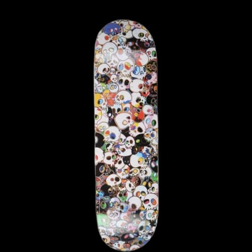 Takashi Murakami x Vans Vault Skulls Skateboard Deck Multi