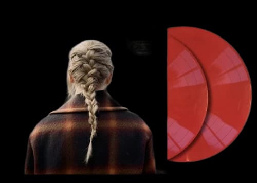 Taylor Swift Evermore Target Exclusive 2XLP Vinyl Red