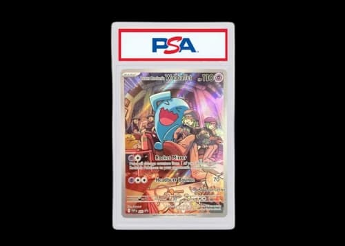 Team Rocket's Wobbuffet 2025 Pokémon Scarlet & Violet Destined Rivals Stamped Promo Promo (PSA or BGS Graded)