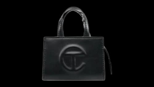 Telfar Baby Bag Charm Black