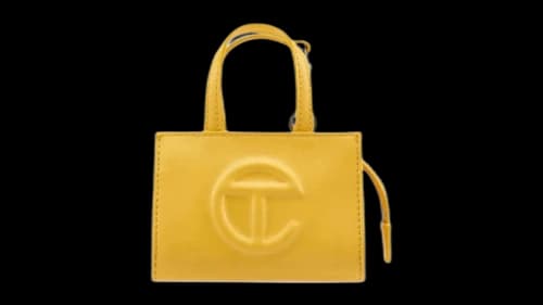 Telfar Baby Bag Charm Yellow