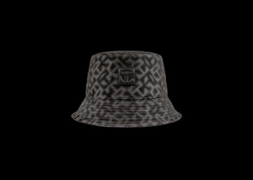 Telfar Jacquard Bucket Hat Black Monogram