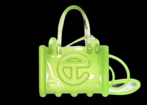 Telfar x Melissa Small Jelly Shopper Green