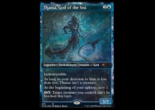 Thassa, God of the Sea (Foil) Magic: The Gathering TCG Secret Lair Mythic #71 (Ungraded)