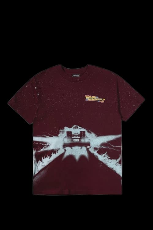 The Hundreds Back to the Hundreds No Roads T-Shirt Burgundy