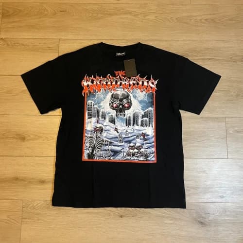 The Hundreds Black Wish You Were Here Tee