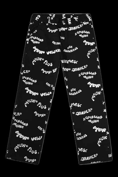 The Hundreds x A Clockwork Orange Vellocet Pants Black