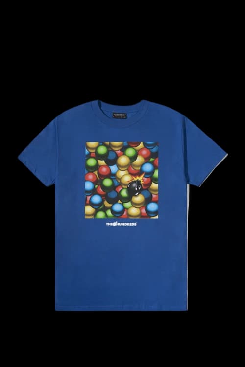 The Hundreds x Blue The Great Ballpit T-Shirt Royal Blue