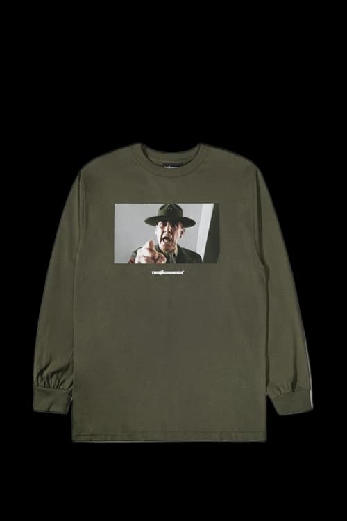 The Hundreds x Full Metal Jacket Impala L/S T-Shirt Military Green