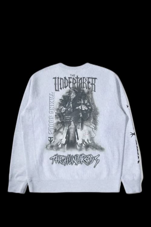 The Hundreds x WWE Undertaker Crewneck Grey Heather