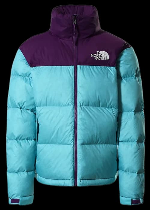 The North Face 1996 Retro Nuptse 700 Fill Packable Jacket Transantarctic Blue-Gravity Purple