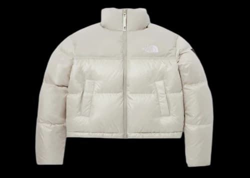 The North Face Women's Novelty Nuptse RDS Down Jacket Cream Beige