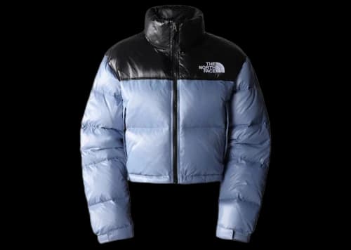 The North Face Women's Nuptse Short Jacket Folk Blue