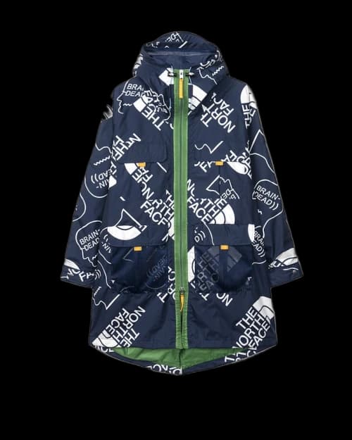 The North Face x Brain Dead 76 Oversized Mountain Parka Navy