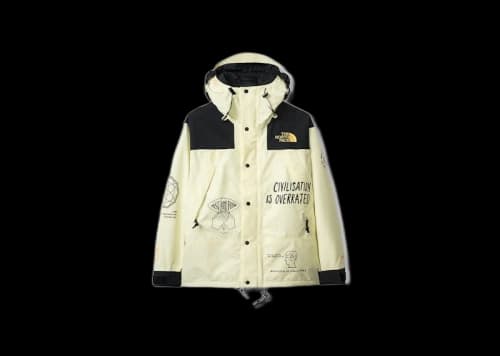 The North Face x Brain Dead Civilisation Is Overrated Parka Cream/Multi