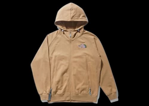 The North Face x Clot Full Zip Hoodie Brown