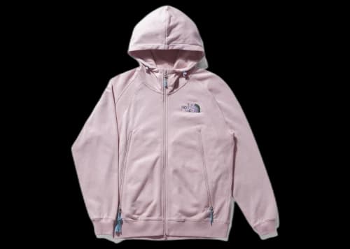 The North Face x Clot Full Zip Hoodie Pink