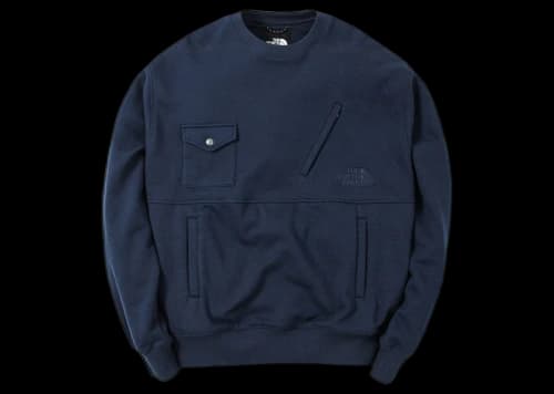 The North Face x Invincible Pocket Crewneck Sweatshirt Summit Navy
