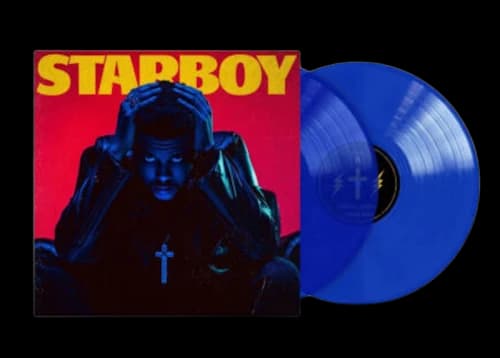 The Weeknd Starboy Limited Edition 2XLP Vinyl Translucent Blue