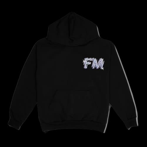 The Weeknd Dawn FM Cover Hoodie Black