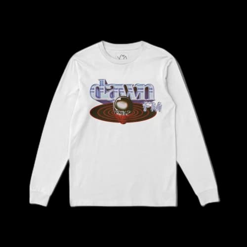 The Weeknd Dawn FM Rings T-shirt White
