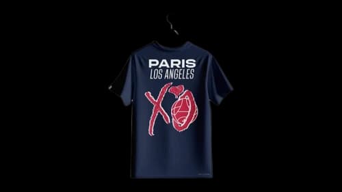 The Weeknd PSG x XO Stadium Jersey Navy/Multicolor