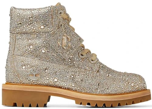 Timberland 6" Boot Jimmy Choo All-Over Swarovski Crystal Embellishment (Women's)