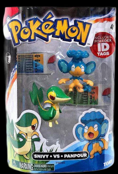 Tomy Pokemon Basic Snivy & Panpour Figure (Set of 2)