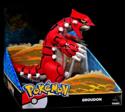 Tomy Pokemon Legendary Groudon 8" Large Figure