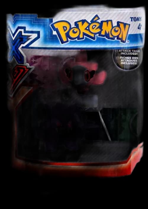 Tomy Pokemon XY Gengar vs. Spritzee Figure (Set of 2)
