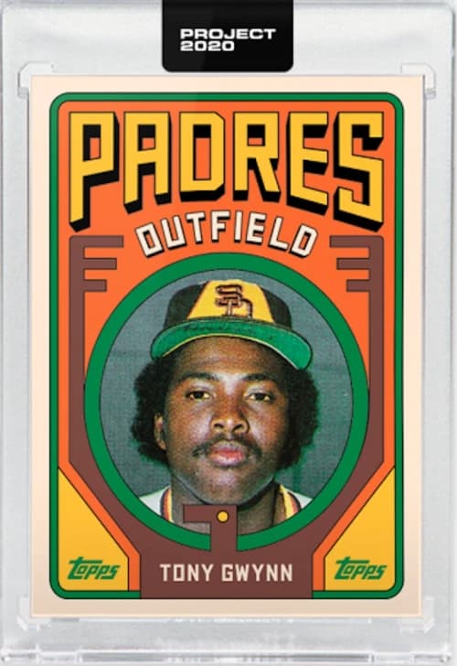 Tony Gwynn 1983 Topps Project 2020 Grotesk Artist Proof /20 #24