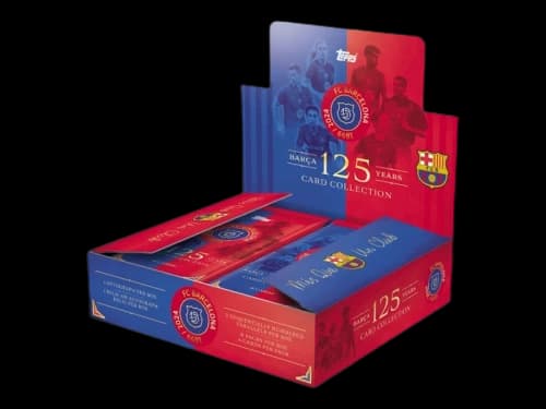 Topps FC Barcelona 125th Anniversary Hobby Box
