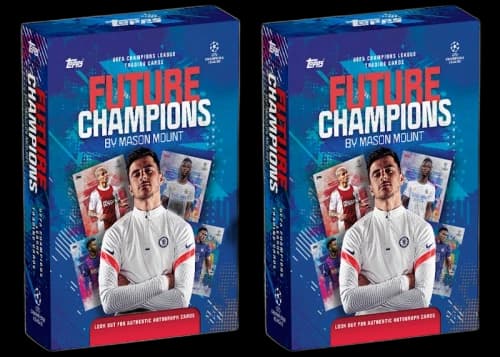 Topps Future Champions By Mason Mount Soccer UEFA Champions League Curated Set 2x Lot