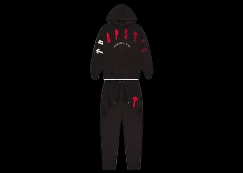 Trapstar Irongate Arch Chenille 2.0 Tracksuit Black/Red