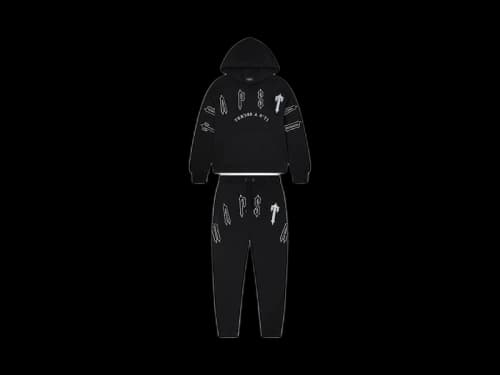 Trapstar Irongate Arch Chenille 2.0 Tracksuit Black/White