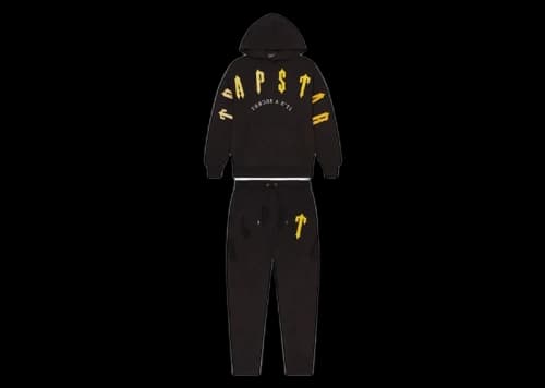 Trapstar Irongate Arch Chenille 2.0 Tracksuit Black/Yellow