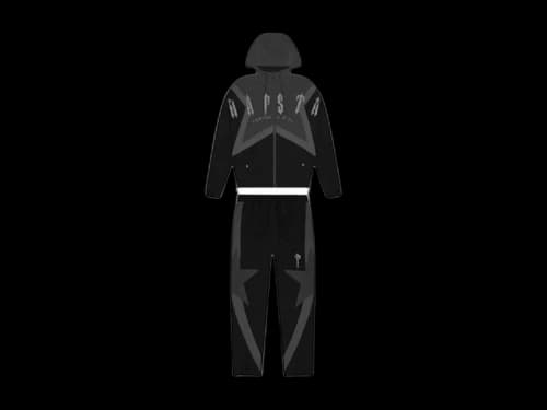 Trapstar Irongate Arch Star Shell Tracksuit Tracksuit Black